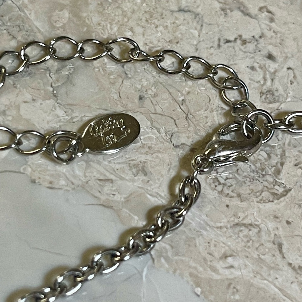 Cookie Lee Rhinestone Necklace - image 3